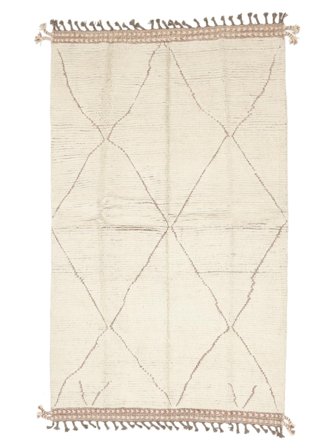 Berber Style Rug Hand Knotted 123X203 Afghanistan