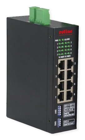ROLINE Industrial Managed 8 Ports,