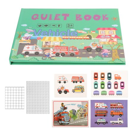 Aktivitetsbog til småbørn over 3 år - Vandtæt - Forbedrer logik - Aktivitetsmappe til førskolebørn - Tidlig læring - Legetøjsbog