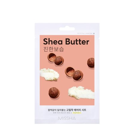 MISSHA Mask Airy Fit Sheet Shea Butter 19g - Maschera Idratante viso