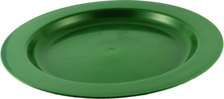 Stabilotherm Campingtallerken Flat Grønn