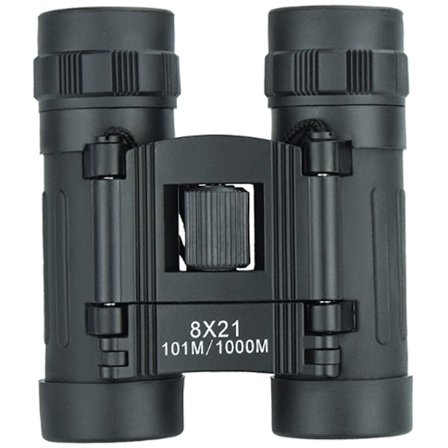 8X HD Kikare med Mörkerseende i Svagt Ljus, Hopfällbart Rese Teleskop för Utomhusobservation, Konserter, Vandring & Sport