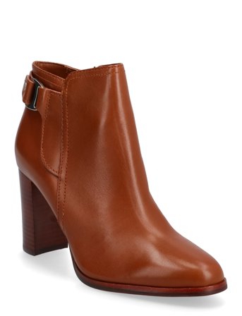 Lauren Ralph Lauren | Tasha Calfskin Bootie Heel | 37