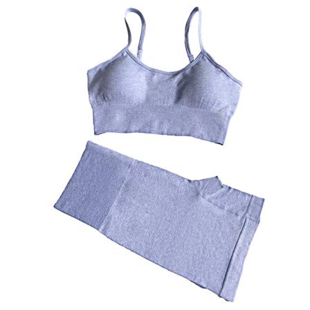 Sömlös Yoga Dam Sportwear Workout V-hals Kortärmad Crop