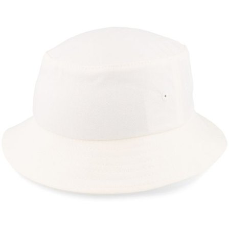 Flexfit - Vit bucket Hatt - Kids White Bucket @ Hatstore
