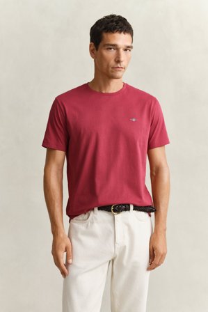 GANT Herren Regular Fit T-Shirt (M) Rot