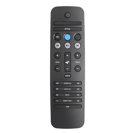 Erstatningsfjernbetjening til HTL9100 HTL5120 HTL7180 YKF297-006 Surround Soundbar Højttaler Fjernbetjening Erstatning