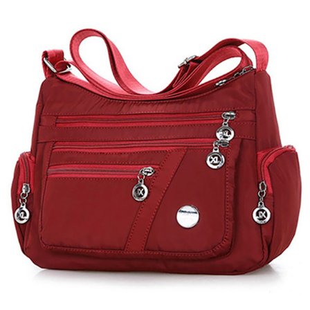 Vandtæt nylontaske Fashion Women Single Shoulder Bag