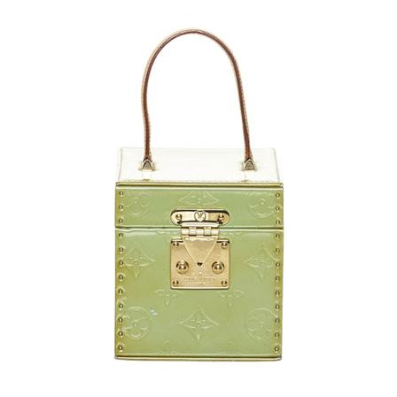 Louis Vuitton Vintage Handbags grön, Dam Vintage Väskor, Dam, Storlek: ONE SIZE