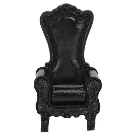 Sofaformet smykkeholder til udstilling af fingerringe og øreringe - Sort