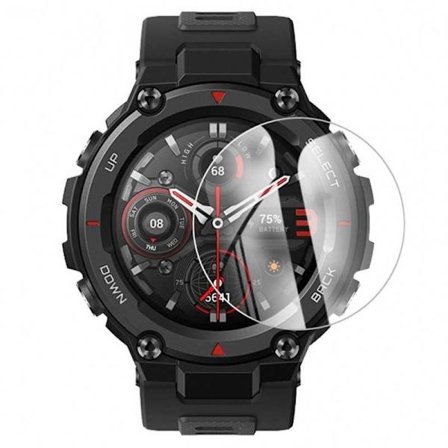 2-PACK Amazfit T-Rex 2 Hærdet glas FullFrame 3D 0,2 mm 9H