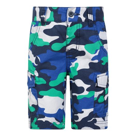 Mountain Warehouse Barnkläder/Barn Camo Cargo Shorts 7-8 År B