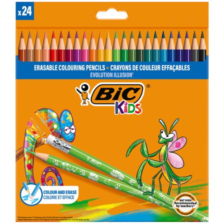 BIC Evolution Illusion Värikynät 24 kpl