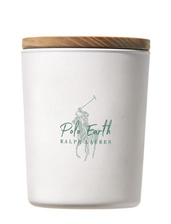 Polo Earth Large Candle Fg Duftlys Hvid Ralph Lauren - Fragrance