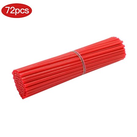 72 kpl Polkupyörän Pinnan Suojuksia Moottoripyörän Renkaan Pinnoihin - Täydellinen