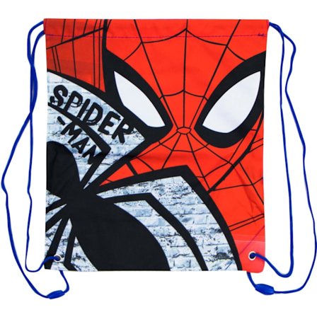 Gymnastikpåse 36x31cm - Spindelmannen Spiderman