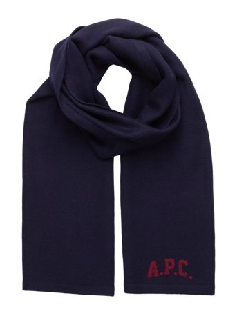 A.P.C. Scarf Jesse - Navy - ONE SIZE