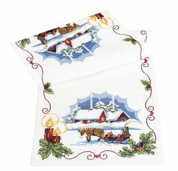 Läufer Schlittenfahrt