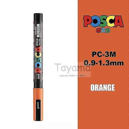 1 stk Uni Posca Pc-3m Malingmarkør - Ekstra Fin Kuglepen 0,9-1,3 mm Kunstmarkørpenne Vandbaseret 24 Farver Tilgængelige - Kunstmarkører -