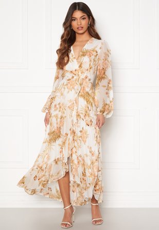 FOREVER NEW Lola Printed Maxi Dress Tonal Botanics Klær
