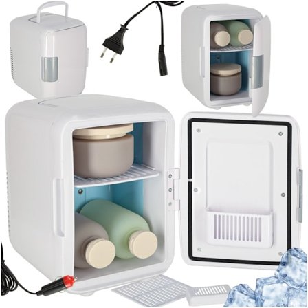 Elbil Mini Kylskåp, 4L, Värme & Kyla