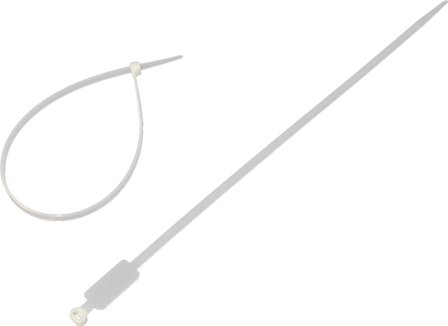 VALUE Cable Tie, 4.8 mm, with description field, 30 cm