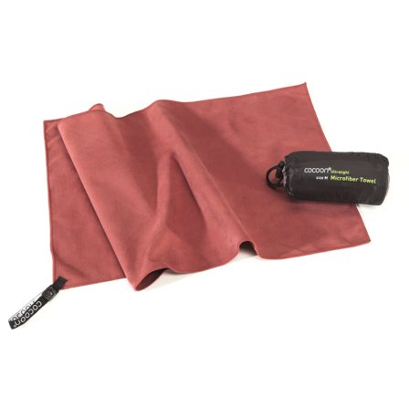 Cocoon Microfiber Towel Ultralight S toiletries Red OneSize