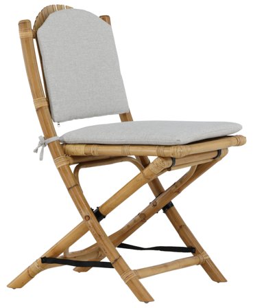 Venture Home Cane 1217-6010 Klaffstol natur/grå, Utemöbler