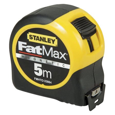 STANLEY FatMax Armor Magnetic Målebånd 5 meter, Måleinstrumenter