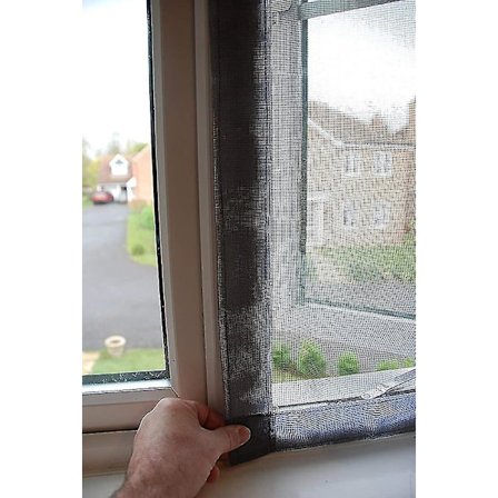 Beskyttende nett for katter med klebebånd. For balkongvindu myggnett 70*100cm_fs (FMY)