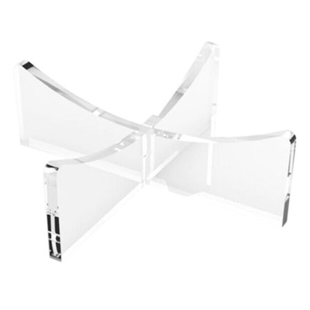 Akryl Fotball Display Stativ Sklisikker Basketball Fotball Holder Stativ Plassbesparende