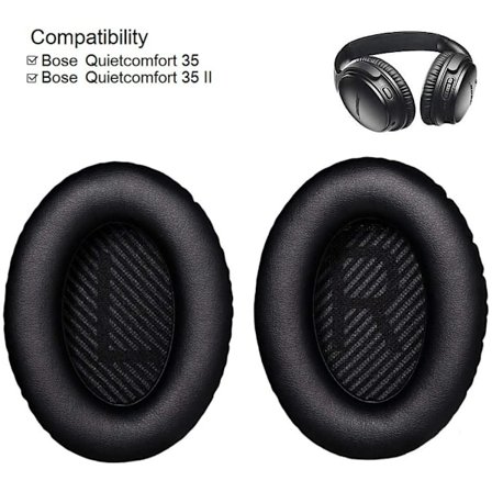 2 kpl Bose QuietComfort 35 -kuuloketyynyjä - QC35 Cushion Kit
