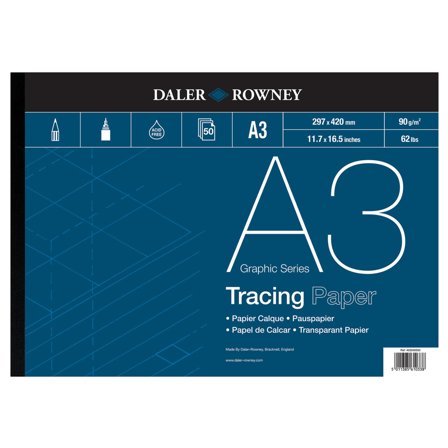 Daler-Rowney Tracing Paper 90g A3