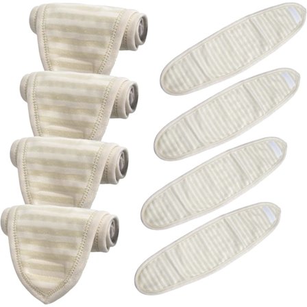 Baby navelsträng grön baby navelsträng bråckvård navelsträng slips nyfödd varm essens andningsbar ekologisk bomull 4 påsar