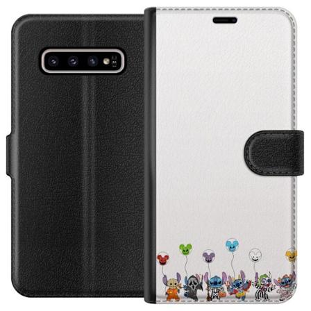 Samsung Galaxy S10+ Lompakkokotelo Stitch Puku