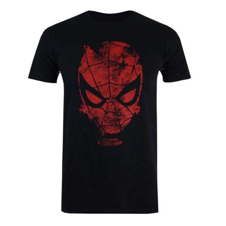 Marvel Mens Webhead Spider-man T-shirt M Svart