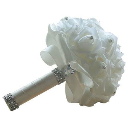 Brudebuket Holder HVIDE Blomster