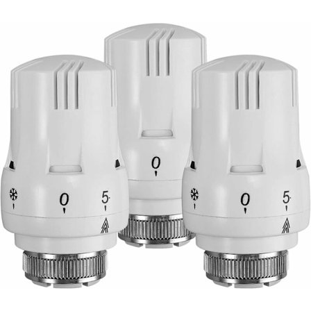 Termostatisk radiatorhoved 3 stk. radiator termostathoved TRV