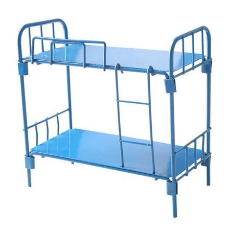 Nukkekodin kerrossängyt Kaksikerroksinen sänky SININEN