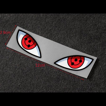 Devil eyes bilklistermärken bilhjälm elbil motorcykel refl