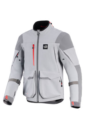 MP-Kuoritakki Alpinestars Maxdura Drystar XF Panssaroitu Keskiharmaa/Tummanharmaa 4XL