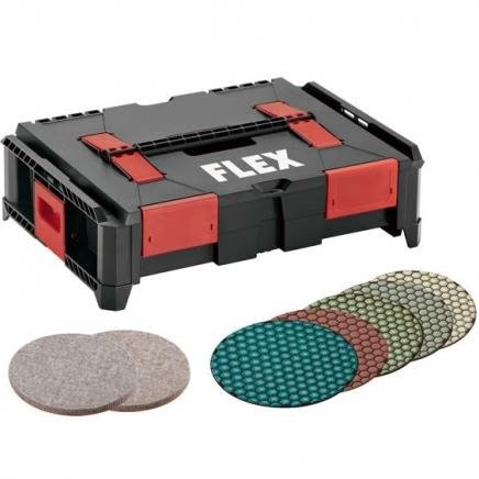 Flex 393444 Steinsett, Maskintilbehør & forbruk