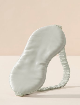 Lenoites Mulberry Sleep Mask - Grey - ONE SIZE