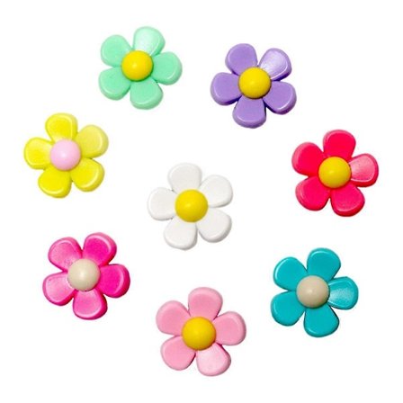 Blomsterberlock Tillbehör för Bogg Bags och Simply Southern Tote, Strandväska Strandväska Tillbehör (8 st)