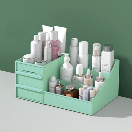 Kommode av organizer Multifunktionsbord kosmetisk förvaringslåda för organizer