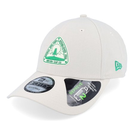 New Era - Beige adjustable Keps - Ne Repreve 9FORTY Stone Adjustable @ Hatstore