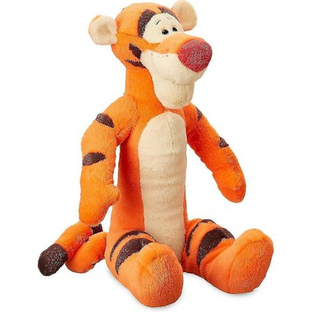 Officiell Winnie the Pooh Tigger Mjukdjur, Medium 16 Tum, Tillverkad i Mjukt Tyg med Broderi