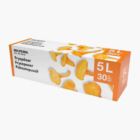 Fryspåsar 5 liter 30-pack - Biltema