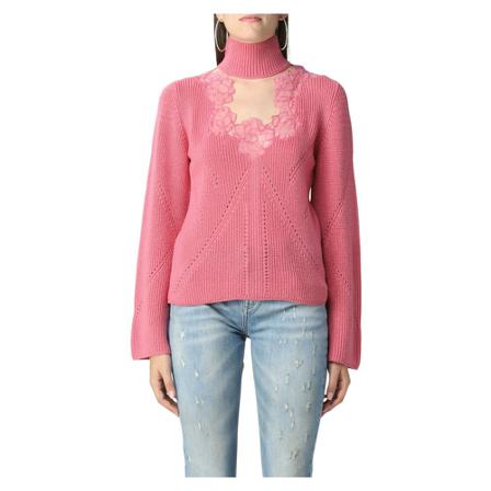 Blumarine, Turtlenecks Roze, Dames, Maat:M