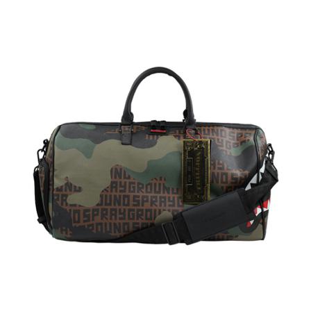 Sprayground, Weekend Bags Groen, unisex, Maat:ONE Size,stof,Ritsen